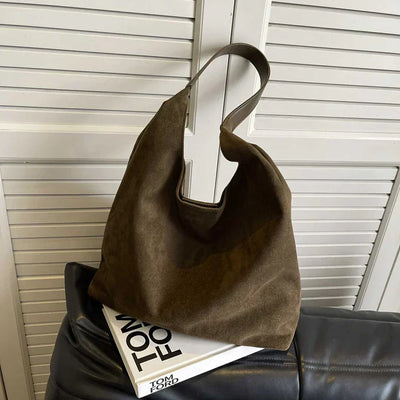 Énora™ | Soft Suede Shoulder Bag