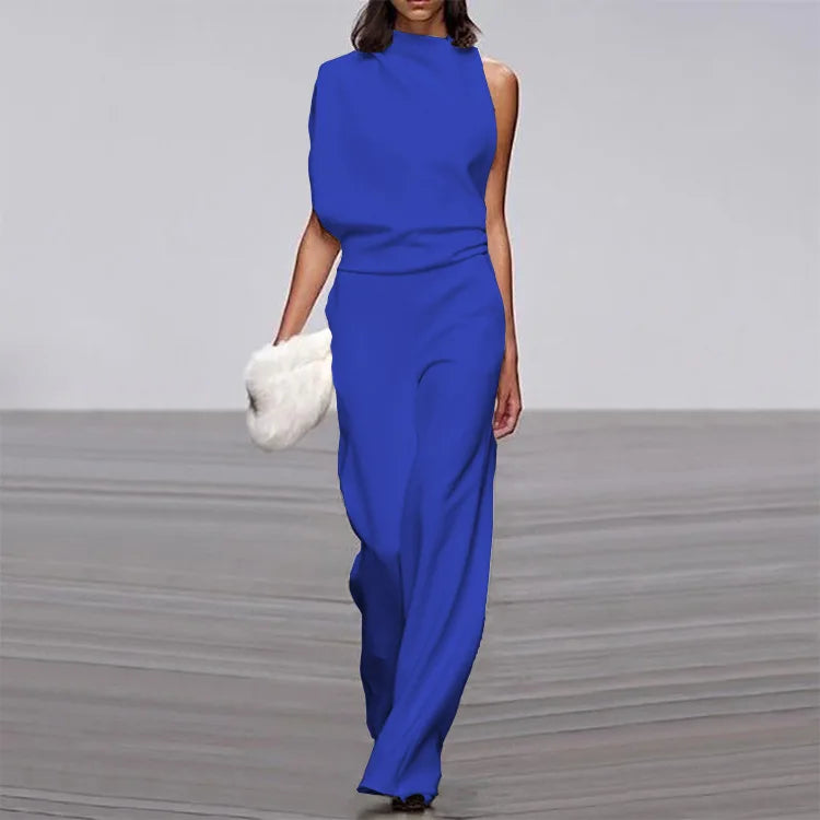 Aurienna™ | Modern Asymmetrical Jumpsuit