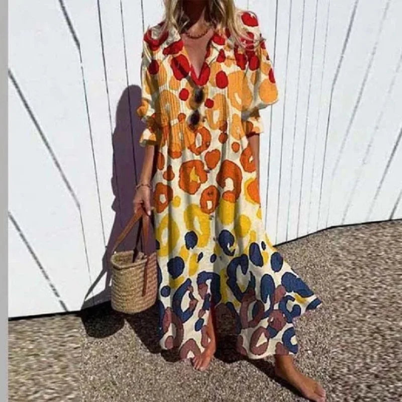 Vivian™ | Bloom Boldly Maxi Dress