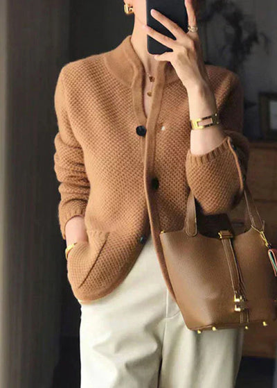 Gaïora™ | Textured Button-Detail Cardigan