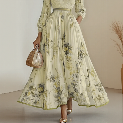 Wrenley™ | Elegant Pleated Maxi Dress