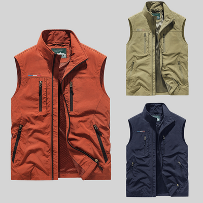 Odéric™ | Lightweight Multi-Pocket Utility Vest