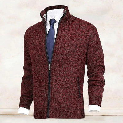 Floran™ | Refined Knit Zip Cardigan