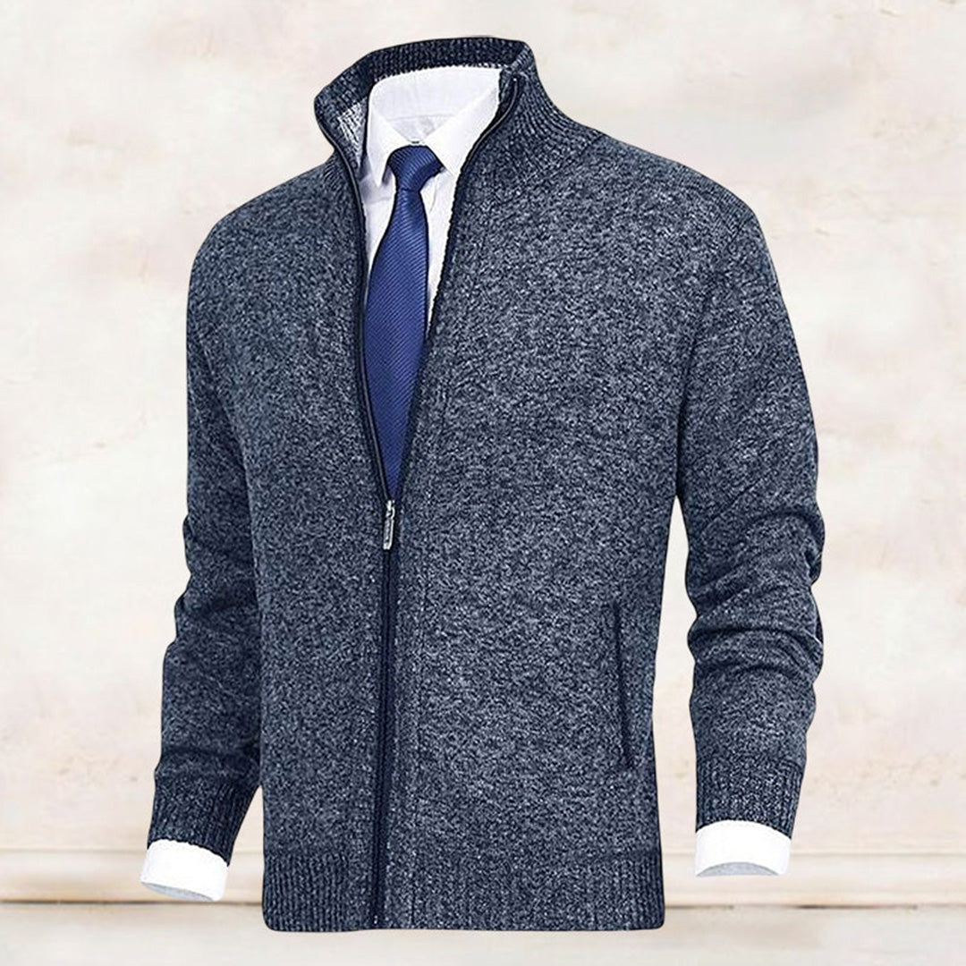 Floran™ | Refined Knit Zip Cardigan