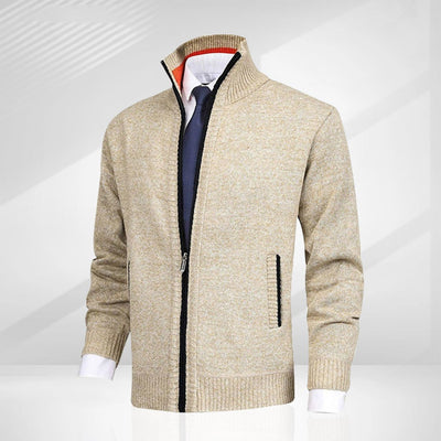 Floran™ | Refined Knit Zip Cardigan