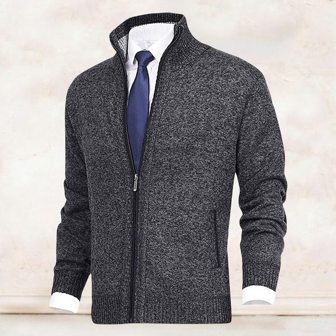 Floran™ | Refined Knit Zip Cardigan