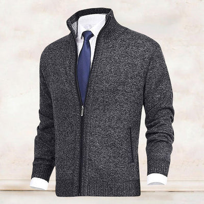 Floran™ | Refined Knit Zip Cardigan