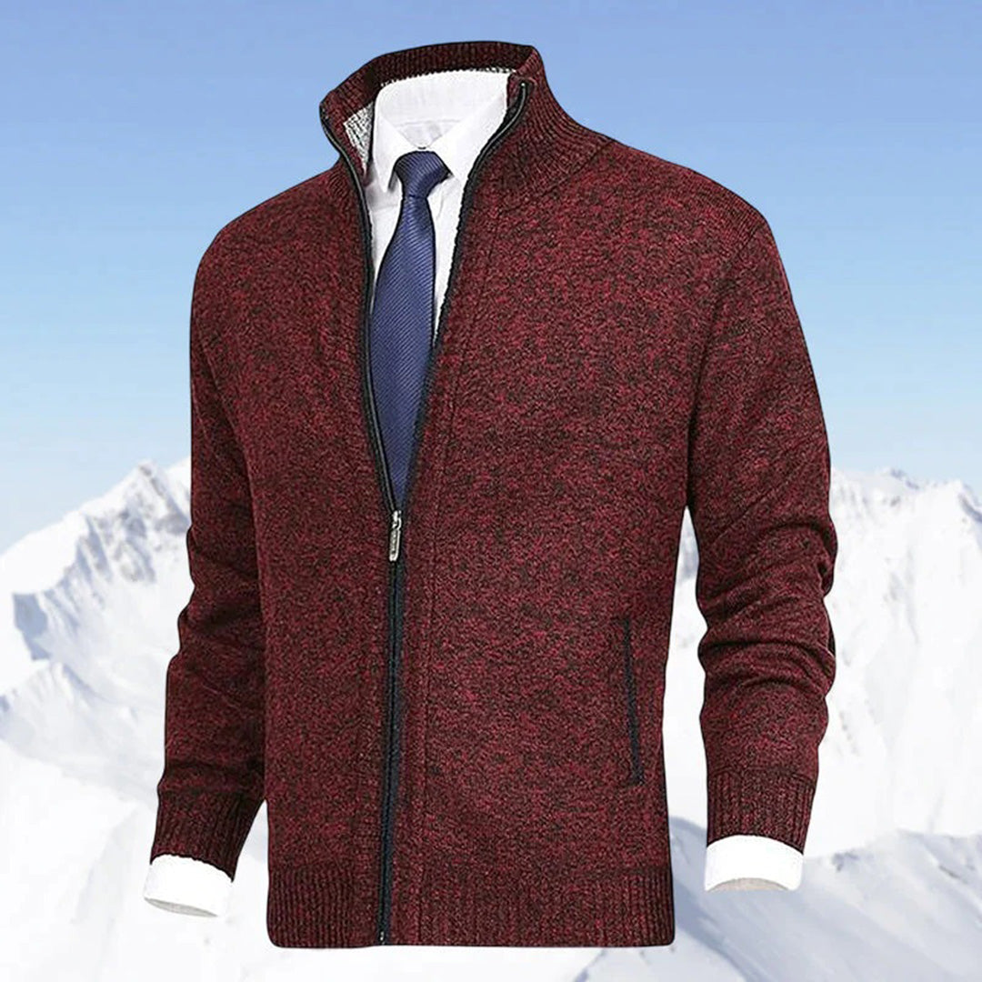 Floran™ | Refined Knit Zip Cardigan