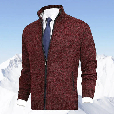 Floran™ | Refined Knit Zip Cardigan