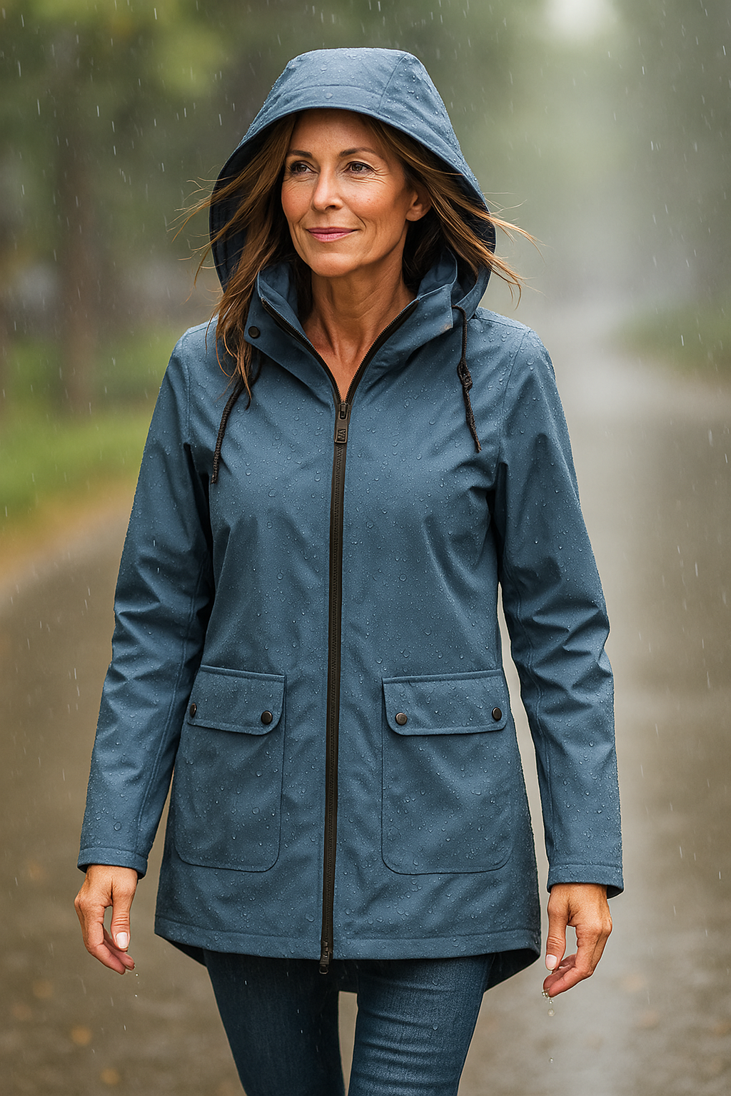 Kalyra™ | Waterproof Utility Rain Jacket
