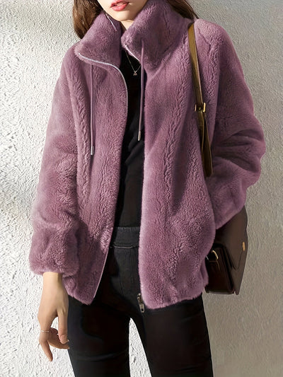 Hélyssia™ | High-Neck Zip Jacket