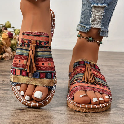 Galina™ | Vintage Tassel Boho Sandals