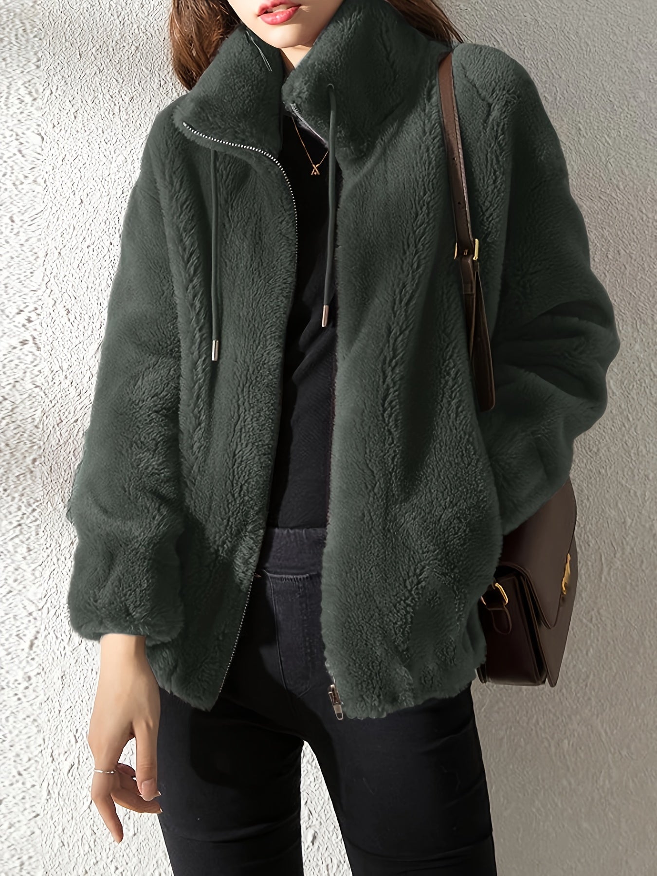 Hélyssia™ | High-Neck Zip Jacket
