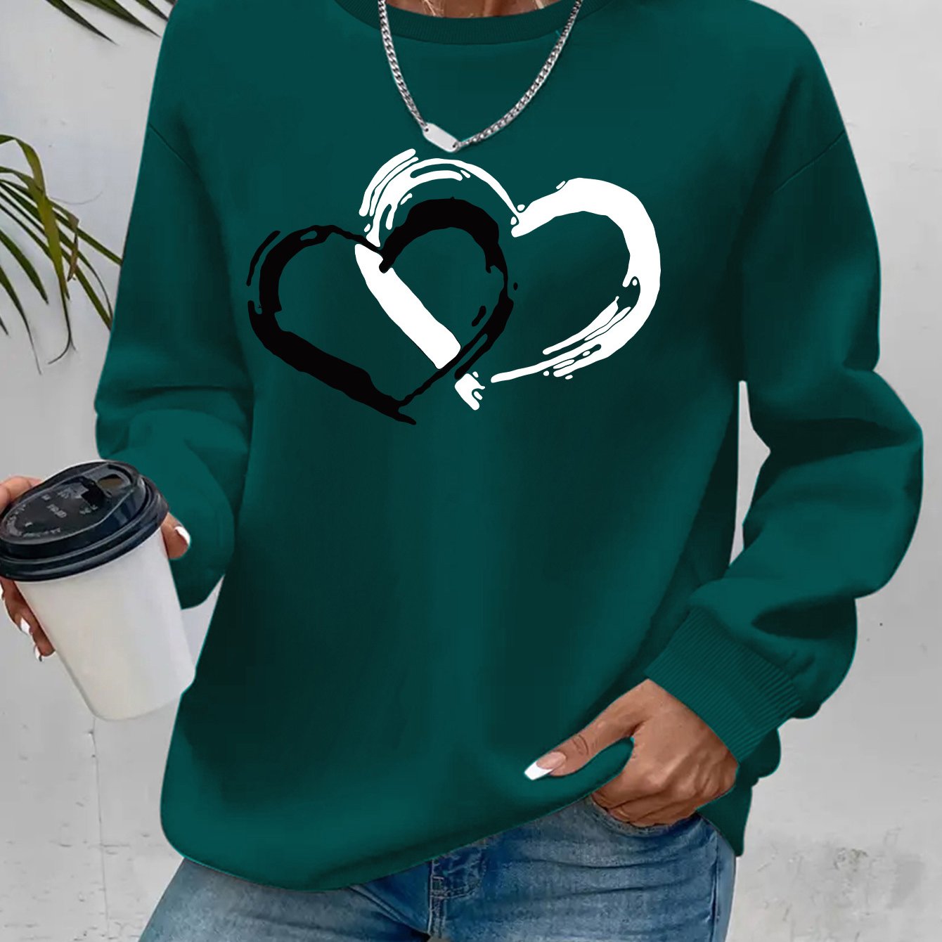 Adalie™ | Elegant Heart Sweater