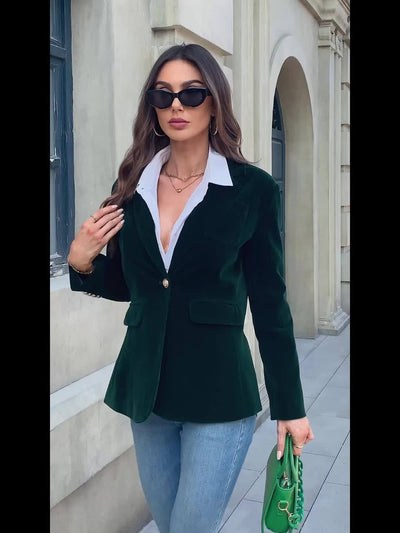 Avery™ | Timeless Velvet Blazer