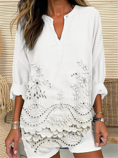 Valona™ | Elegant Printed Top