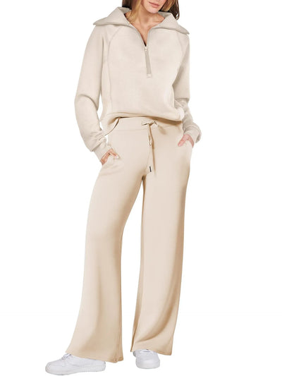 Celestine™ | Luxe Wide-Leg Lounge Set