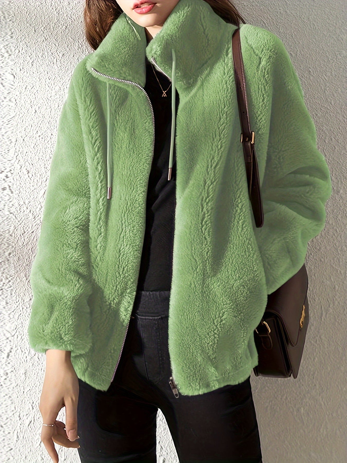 Hélyssia™ | High-Neck Zip Jacket