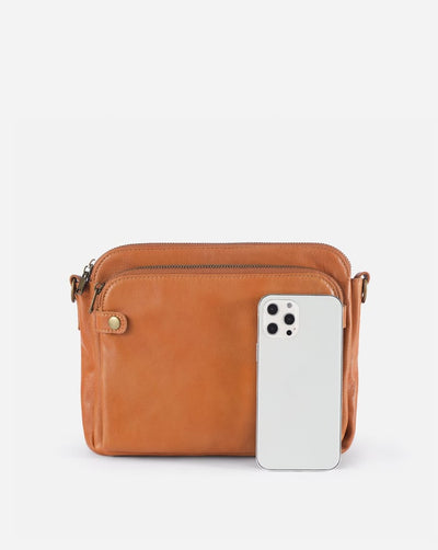 Hésiane™ | Sleek Three Layer Crossbody Bag