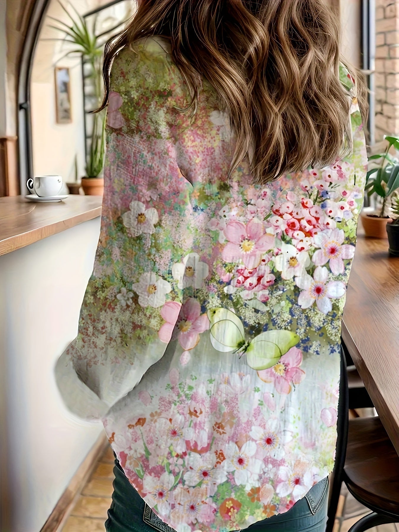 Mireya™ | Whimsical Bloom Shirt