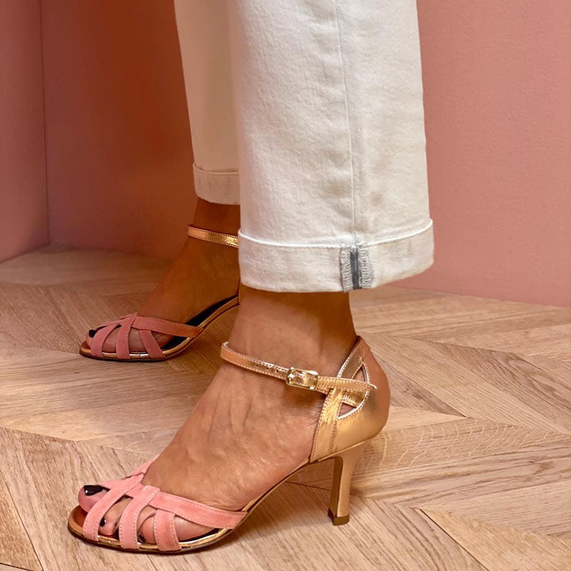 Roxéna™ | Strappy Elegance Heels