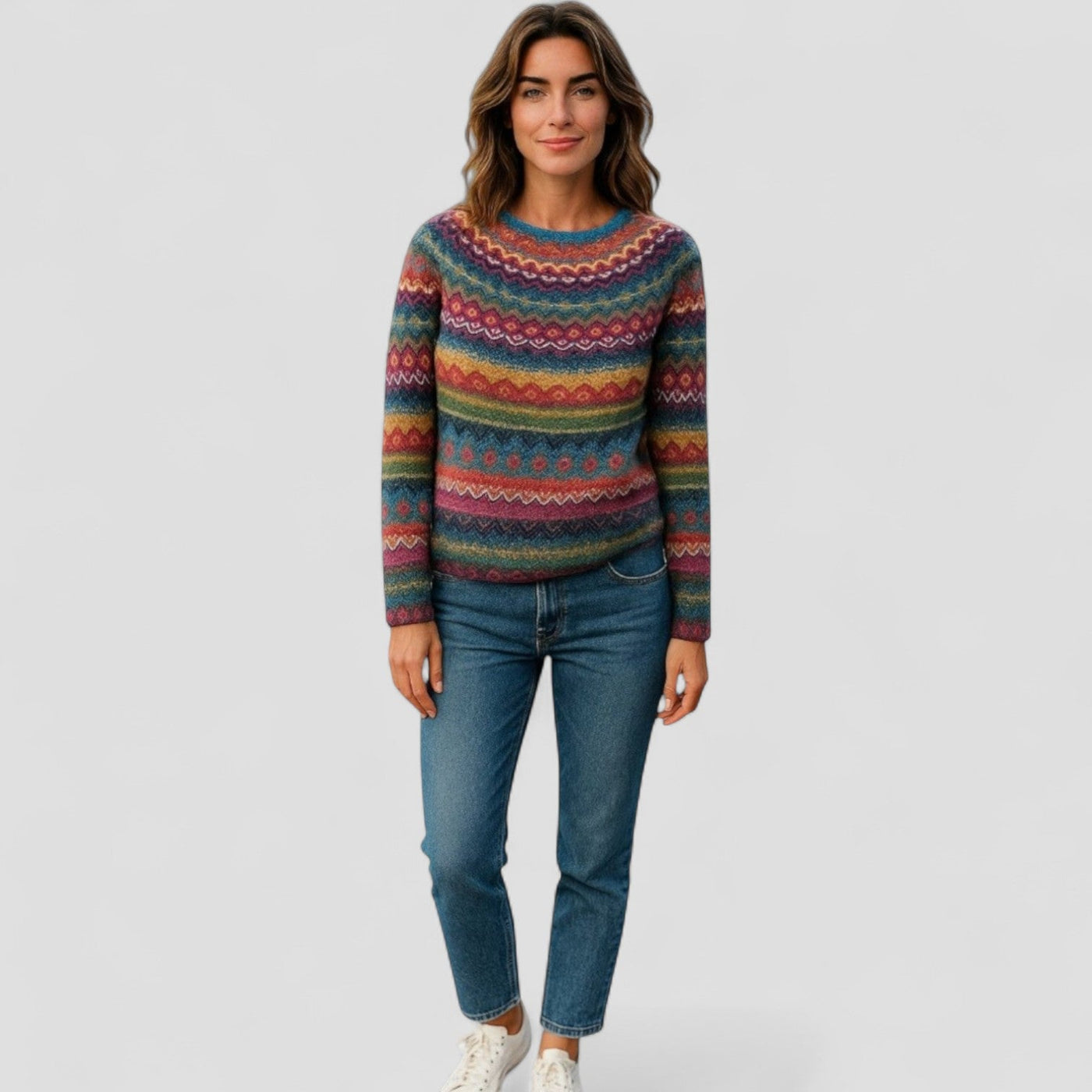 Ilyne™ | Artistic Knit Sweater
