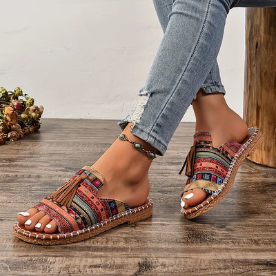 Galina™ | Vintage Tassel Boho Sandals