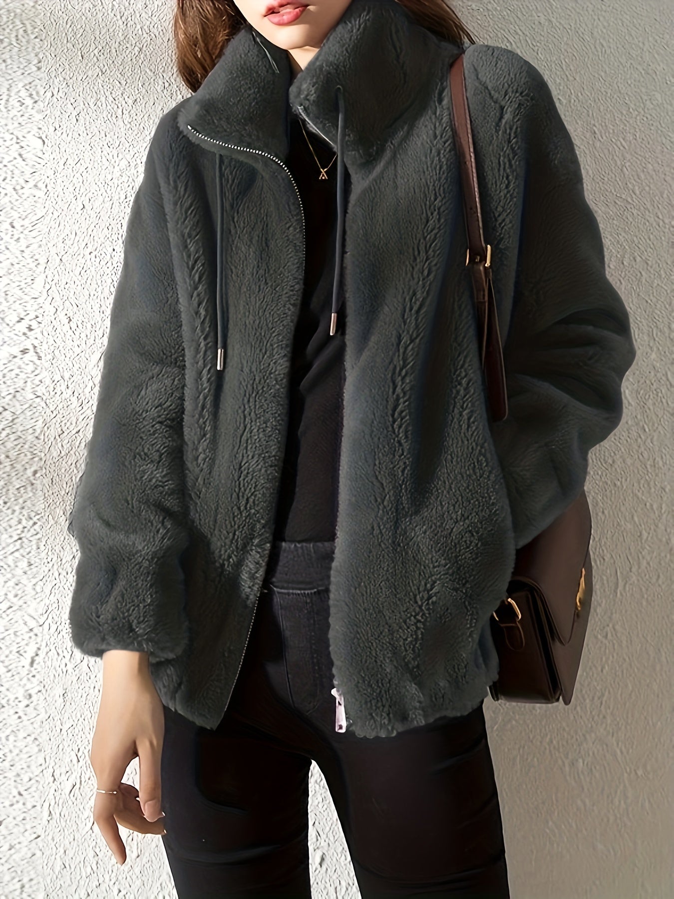 Hélyssia™ | High-Neck Zip Jacket