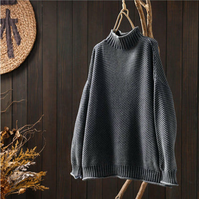 Brynlee™ | Textured Knit Turtleneck Sweater