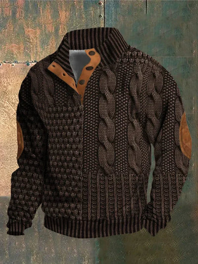 Branford™ | Heritage Knit Print Sweater