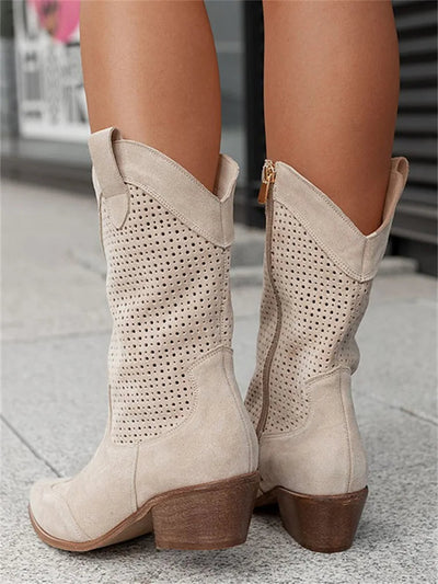 Sarah™ - Western Chic Boots