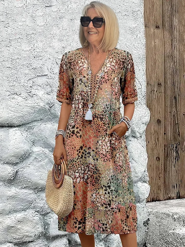 Mélya™ | Boho Bliss Maxi Dress