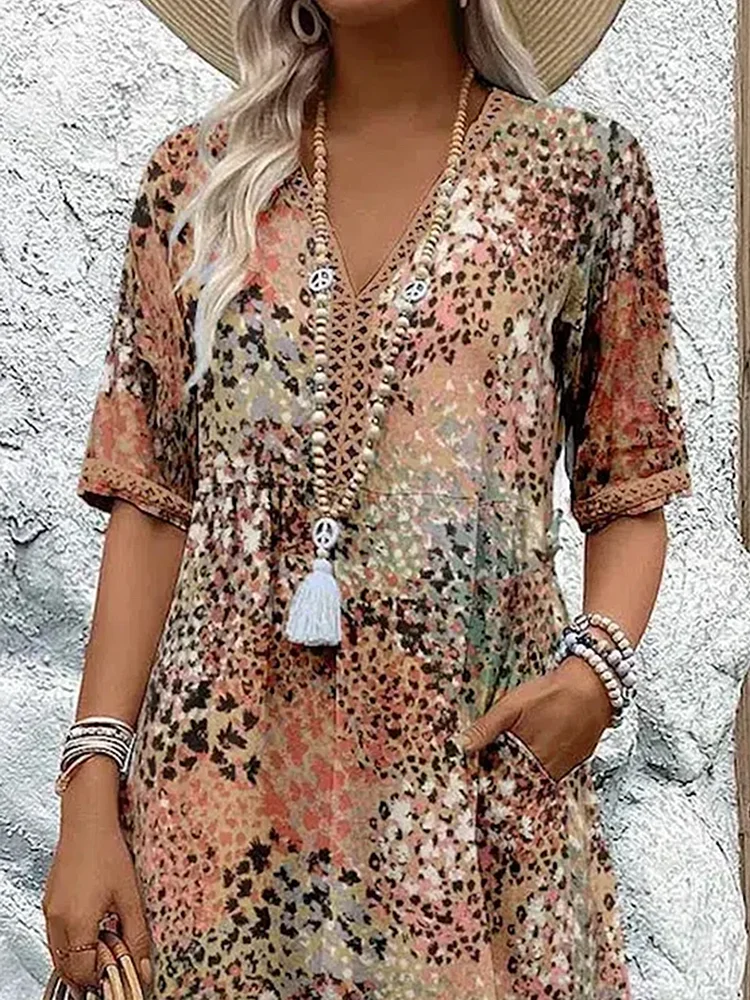 Mélya™ | Boho Bliss Maxi Dress