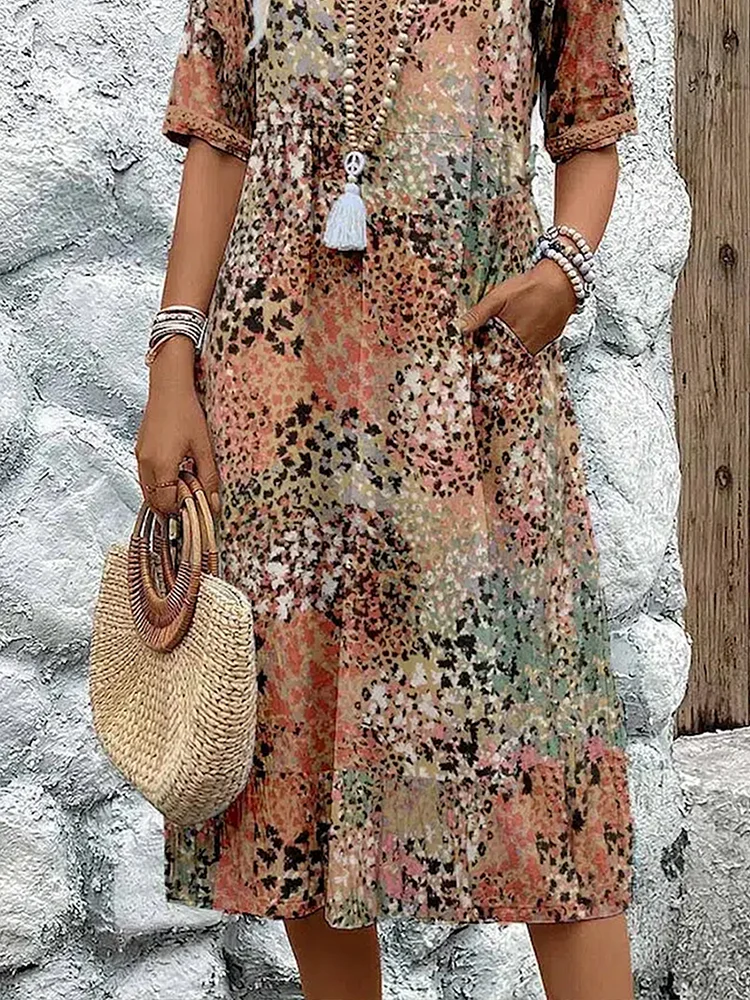 Mélya™ | Boho Bliss Maxi Dress
