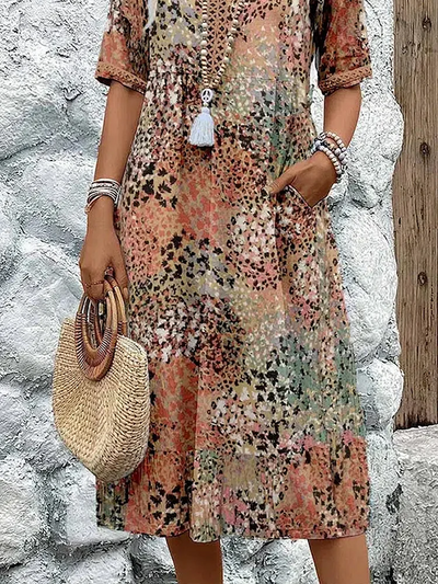 Mélya™ | Boho Bliss Maxi Dress