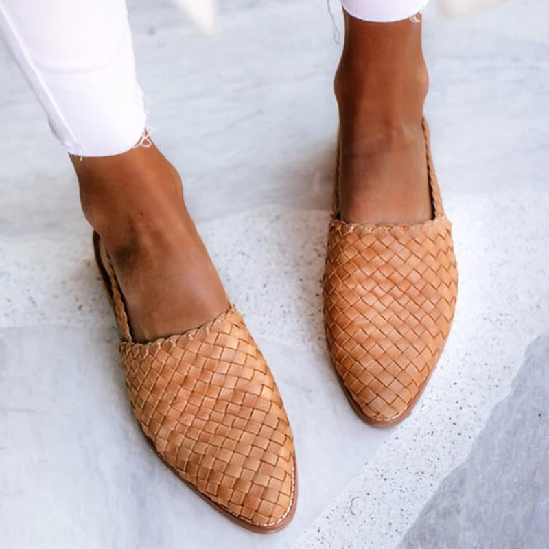 Bianelle™ | Women’s Woven Slip-On Flats