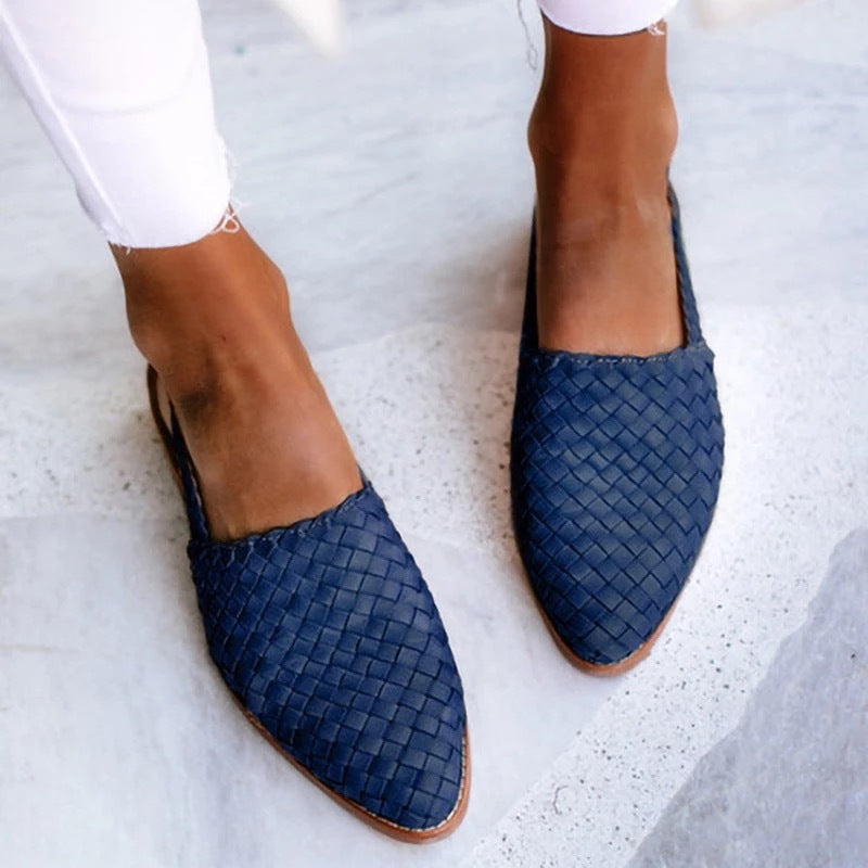 Bianelle™ | Women’s Woven Slip-On Flats