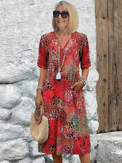 Mélya™ | Boho Bliss Maxi Dress