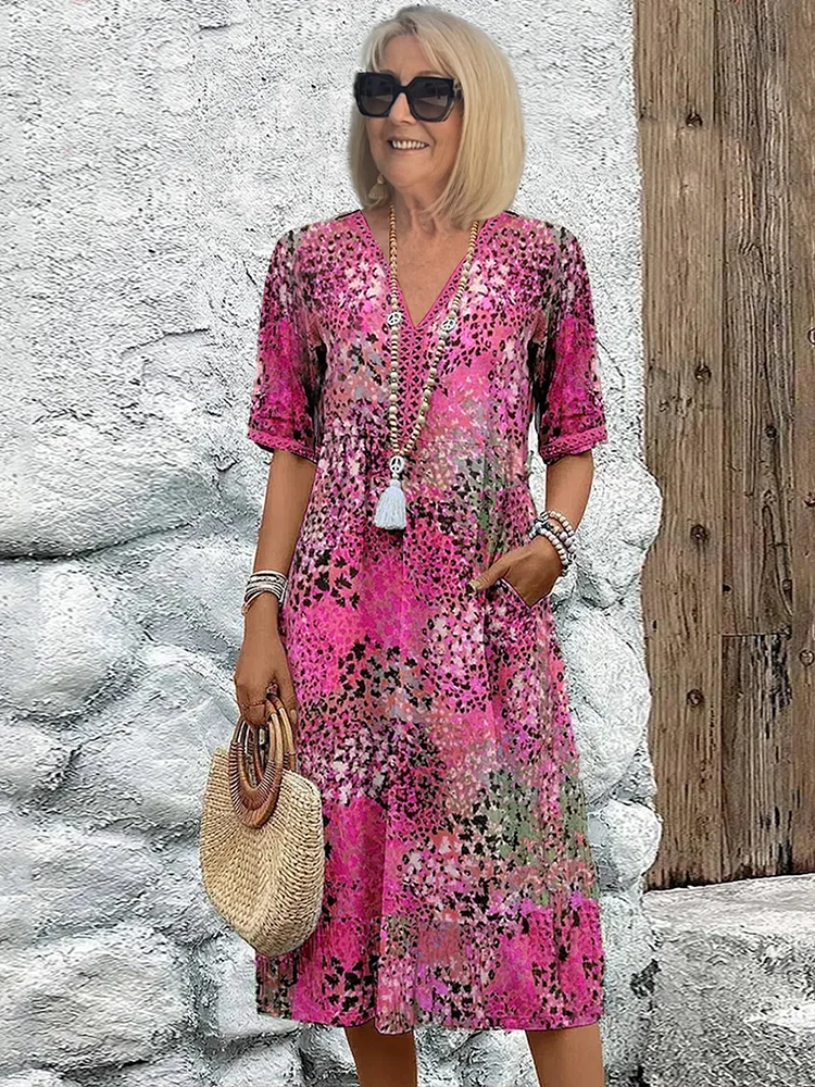 Mélya™ | Boho Bliss Maxi Dress