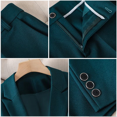 Lyra™ | Women’s Plain Blazer and Pants Set