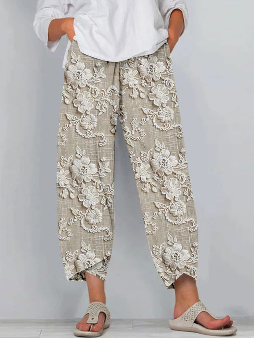 Eleanor™ | Relaxed Printed Pants
