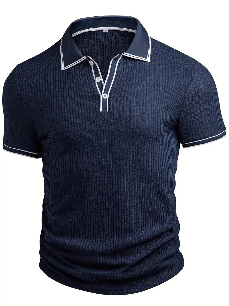 Hervé™ | Tailored Knit Polo Shirt