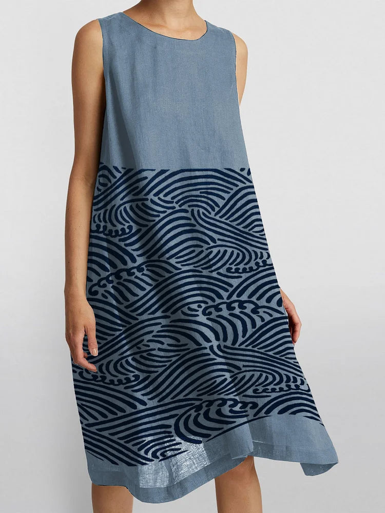 Maris™ | Ocean Breeze A-Line Dress
