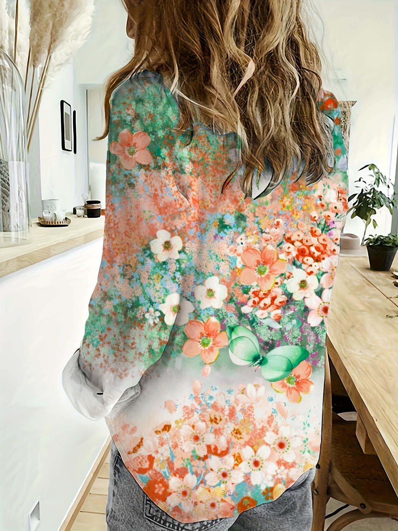 Mireya™ | Whimsical Bloom Shirt