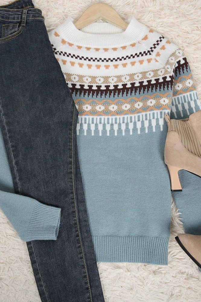 Doryane™ | Nordic Knit Sweater