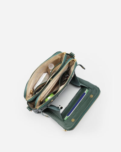 Hésiane™ | Sleek Three Layer Crossbody Bag