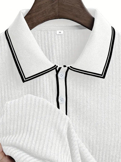 Hervé™ | Tailored Knit Polo Shirt