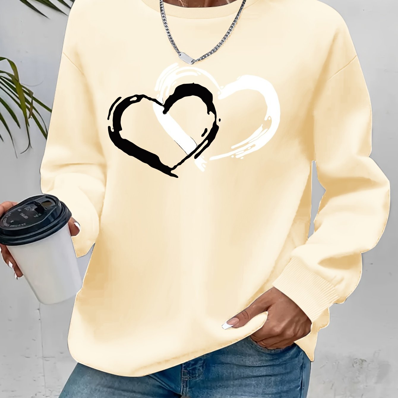 Adalie™ | Elegant Heart Sweater