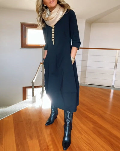 Elsie™ | Elegant Dress With Handmade Details