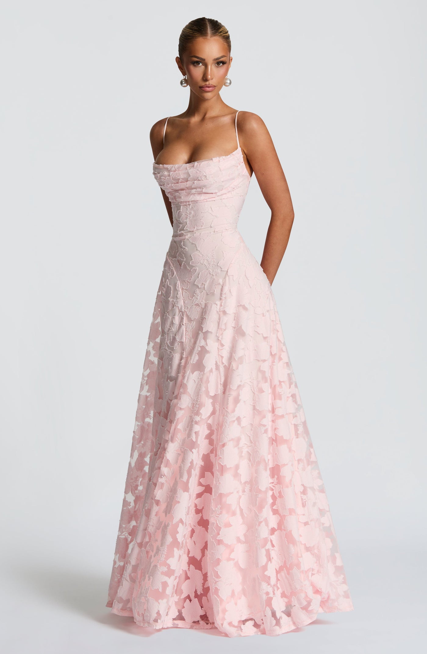 Irènea™ | Lace Corset Maxi Dress